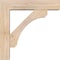 Ekena Millwork Legacy Block Smooth Bracket w/ Offset Brace, Douglas Fir, 5 1/2"W x 22"D x 22"H BKT0604X22X22LEC05SDF - alternate 3